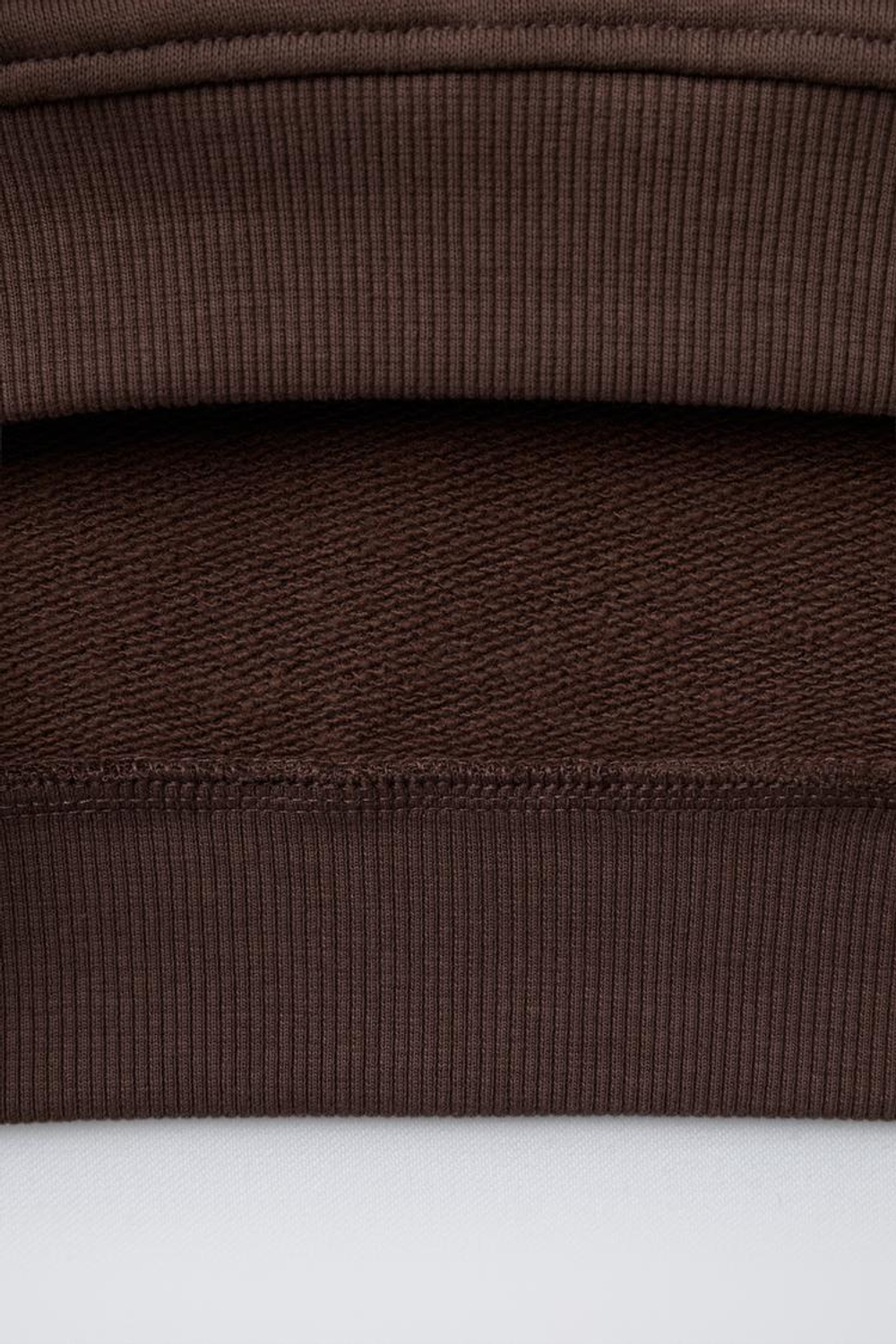 ZARA ТОЛСТОВКА С ВЫШИТОЙ ЦИФРОЙ И АНИМАЛИСТИЧЕСКИМ ПРИНТОМ, КОРИЧНЕВЫЙ