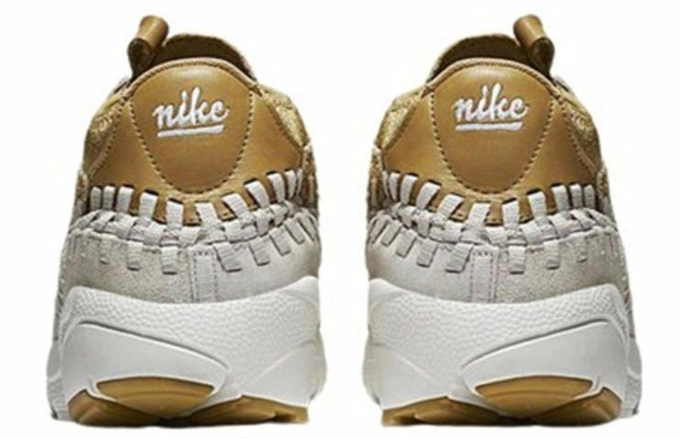 Кроссовки Nike Woven Chukka Flat Gold