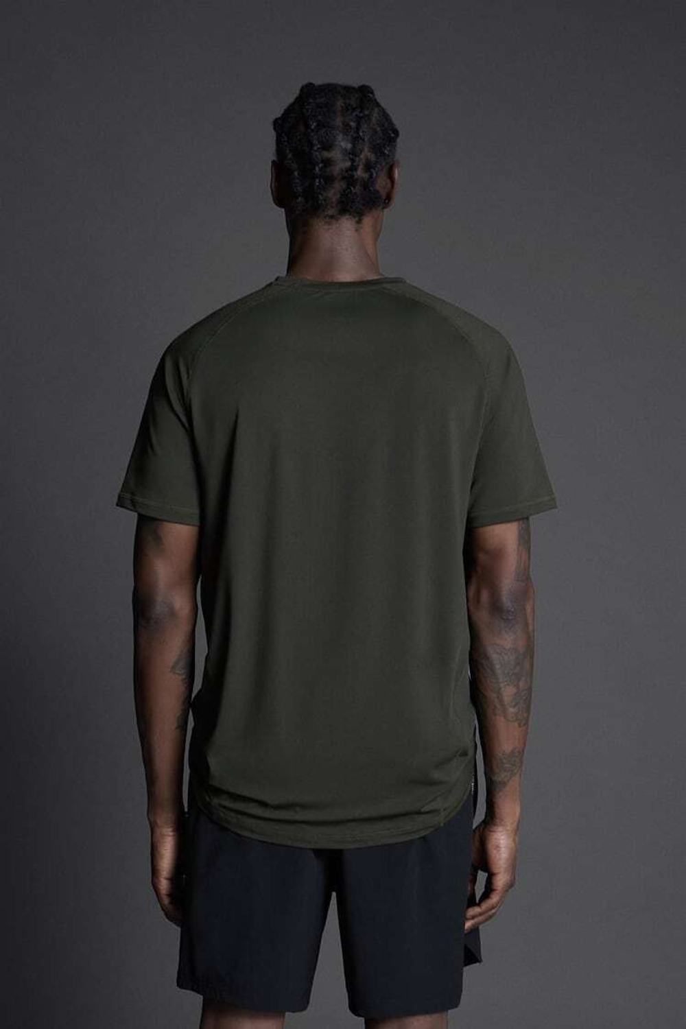 ZARA БАЗОВАЯ СПОРТИВНАЯ ФУТБОЛКА, ЗЕЛЕНЫЙ