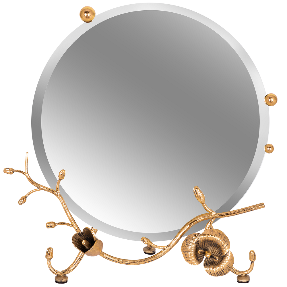 Настольное зеркало Орхидея Найт Амбер