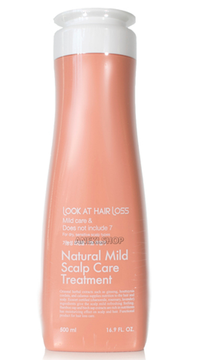 Кондиционер для сухой и чувствительной кожи головы 500 мл DAENG GI MEO RI LOOK AT HAIR LOSS NATURAL MILD SCALP CARE TREATMENT