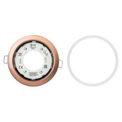 KL35 SC /1 (к) Светильник ЭРА под лампу Gx53,220V, 13W, медь | Встраиваемые светильники Для ламп GX53