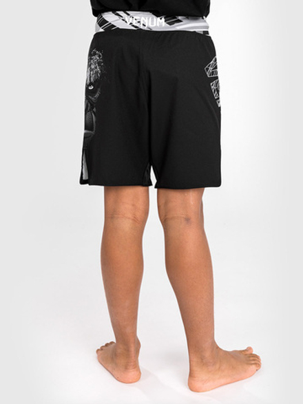 Шорты ММА детские Venum Gorilla Jungle Black/White
