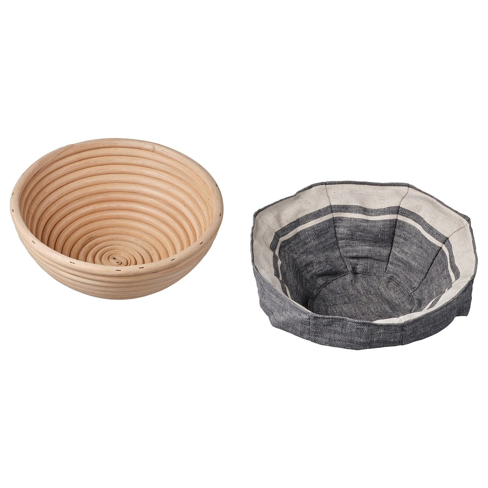 IKEA JÄSNING  (ИКЕА ЙÄСНИНГ)  -  Корзина для поднятия хлеба, 22 см