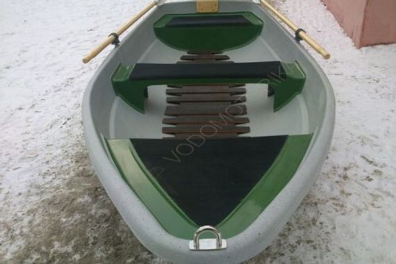 Пластиковая моторно-гребная лодка Шарк-408