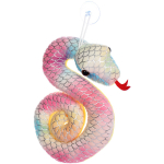 Мягкая игрушка «Змея» Изящная 19 см, микс