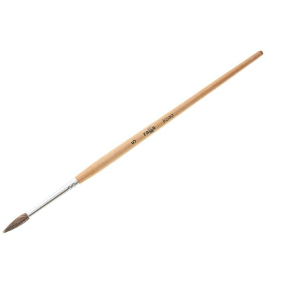 Кисть №5, круглая, коза "Гамма"