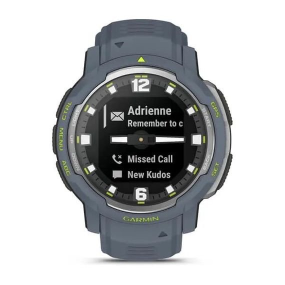 Умные часы Garmin INSTINCT CROSSOVER - Standard Edition, синий гранит