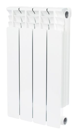 Биметаллический радиатор Stout Space 500 - 4 секции