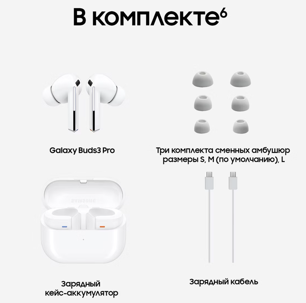Samsung Galaxy Buds3 Pro White