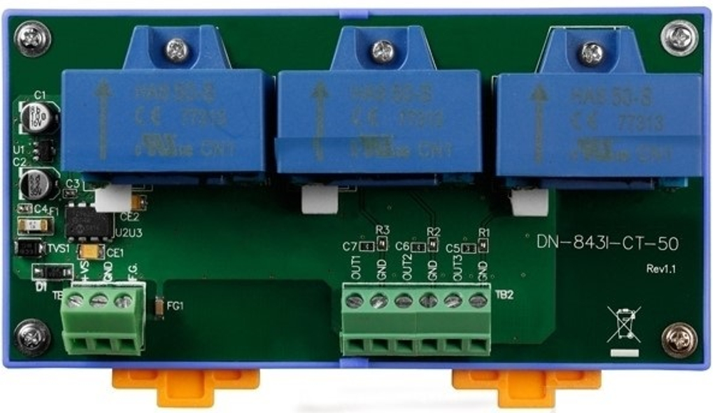 Плата  ICP DAS DN-843I-CT-50 CR