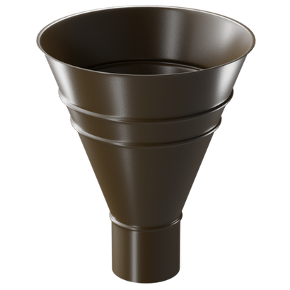 Воронка водосборная Stal Premium, каштан
