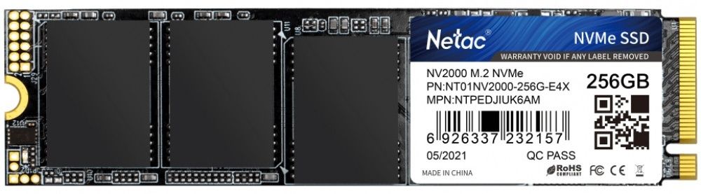 SSD Netac NV2000 256 ГБ