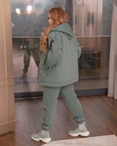 Костюм с мехом УК-043 Фабрика Моды