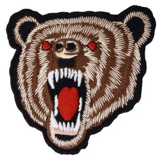 Нашивка Медведь (оскал)