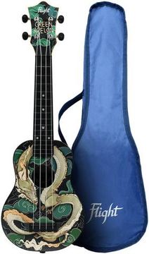 FLIGHT TUS JADE DRAGON / Green Apelsin - Укулеле сопрано