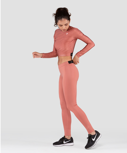 Женская футболка с длинным рукавом Majesty dark rose FA-WL-0201-DRS, темная роза