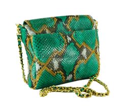 Клатч из кожи питона CL-136