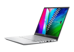 Ноутбук ASUS Vivobook Pro 14 OLED M3401QA-KM113, 14", AMD Ryzen 5 5600H 3.3ГГц, 8ГБ, 256ГБ SSD, AMD Radeon , noOS, 90NB0VZ3-M002V0, серебристый