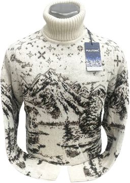 Pulltonic из шерсти и кашемира "Хочу в горы" Размеры (48-52)