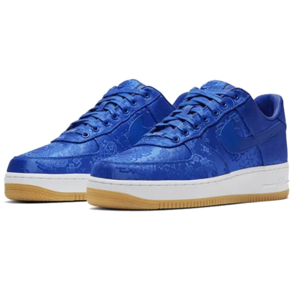 Кроссовки Nike Air Force 1 PRM Royal Silk x CLOT