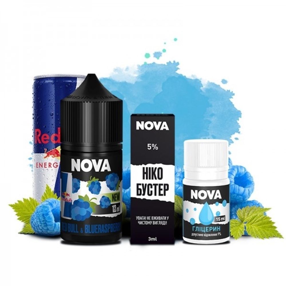 Chaser NOVA - Blue Razz Energy (30ml, 5% nic)