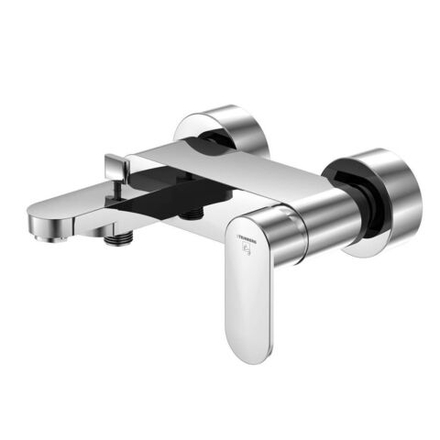 Steinberg Серия 170 Смеситель однорычажный для ванны/душа 1/2“ с керамическим картриджом, с переключателем, с защитой от обратного потока, хром 170 1100