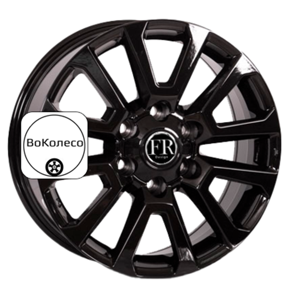 7,5x18/6x139,7 ET25 D106,2 TY182 (TY5040) Black (№15) FR replica