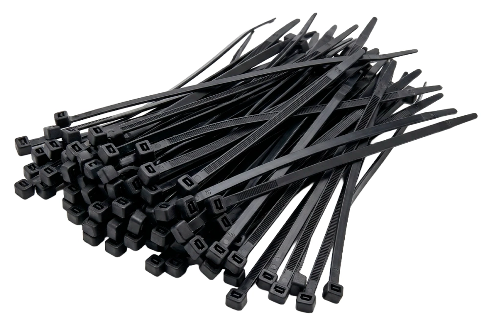 Хомут стяжка 2,5х100 нейлон черный 100 шт/упак