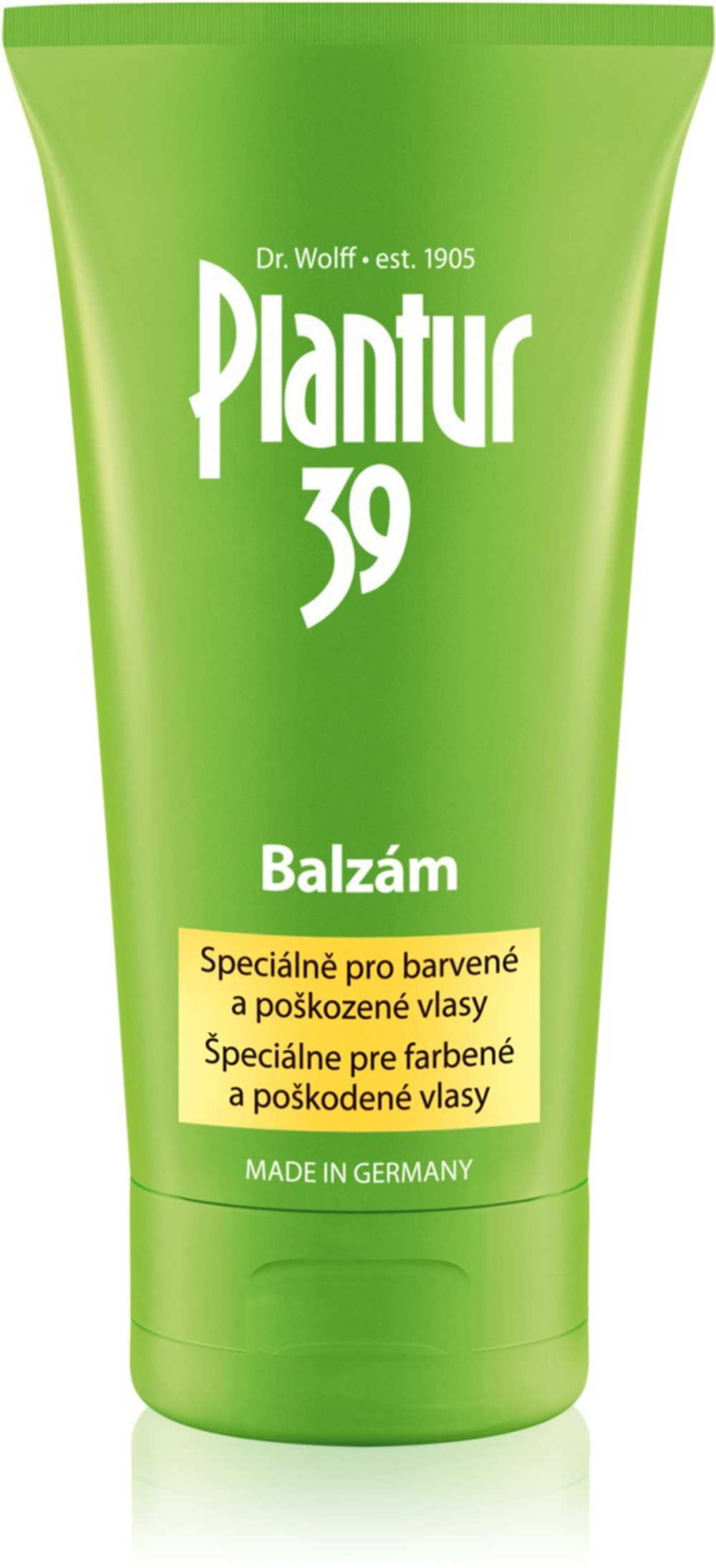 Plantur 39 - кофеиновый бальзам для окрашенных и поврежденных волос /   150  ml  / GTIN 4008666701824
