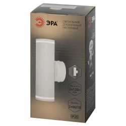 Декоративная подсветка ЭРА WL45 WH MR16 GU10 12Вт белый IP20 для интерьера, стен