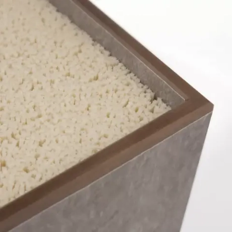 Подставка для кухонных ножей 12х12х24см ComposeEat Fashion эвора бежевая