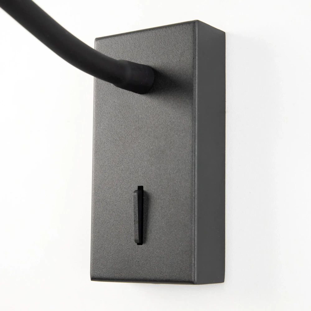 Citilux Декарт CL704361 LED Светильник гибкий с выключателем Чёрный