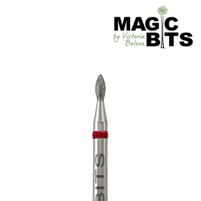 Magic bits алмазная фреза с натуральным напылением почка 018 мягкая санкт-петербург