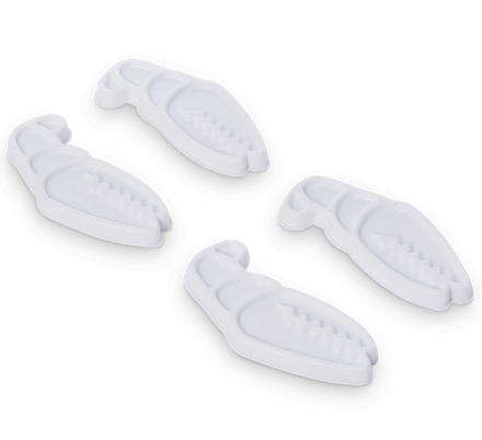 Стомпэд для сноуборда CRABGRAB MINI CLAWS WHITE