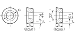 Токарные пластины RCMX1003M0N-RP-ZC028