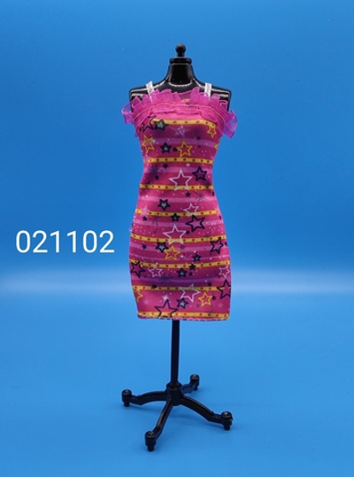 Одежда для куклы Барби платье 021102