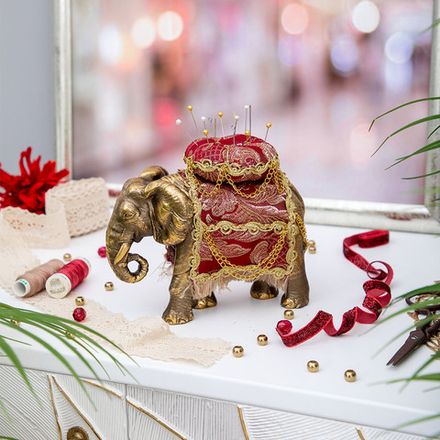 Игольница Слон Бронза Каледония