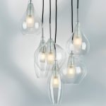 803061 Подвес PENTOLA 6х25W G9 ХРОМ/ПРОЗРАЧНЫЙ