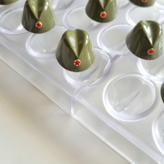 745 | Форма для шоколадных изделий &quot;Улыбка&quot; (275х175 мм)