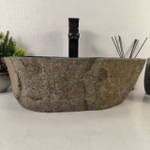 Раковина из речного камня RS-65491 49*31*15 0856