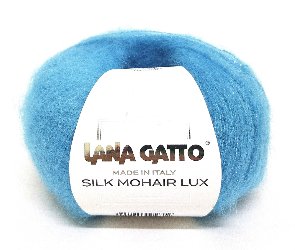 Пряжа Silk Mohair Lurex 25г, 210м, 78%суперкид мохер,14%шелк,4%нейлон,4%полиэстер (цена за 1 шт)