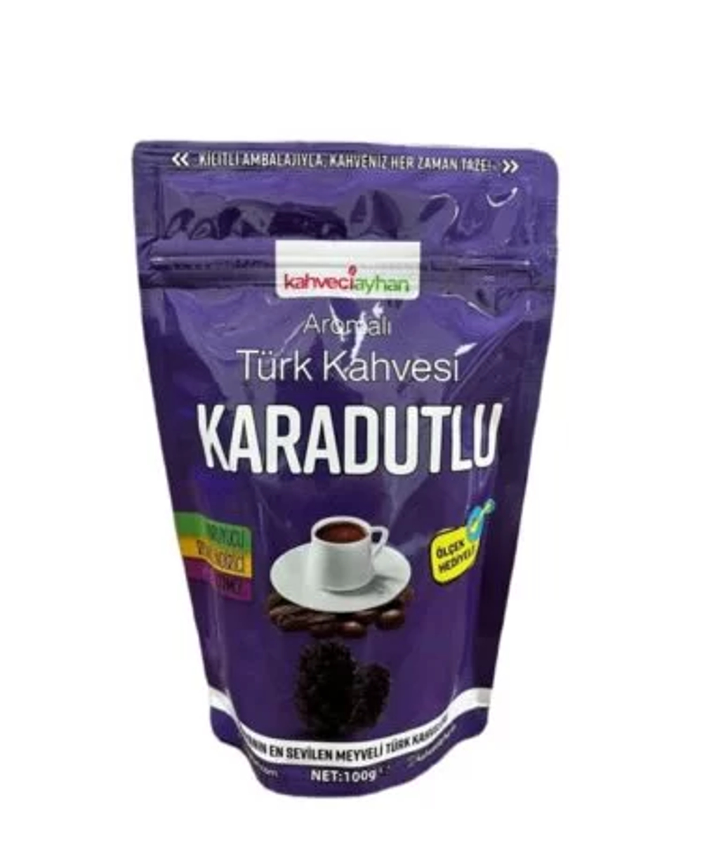 Кофейный напиток со вкусом черной шелковицы, Kahveciayhan, 100гр
