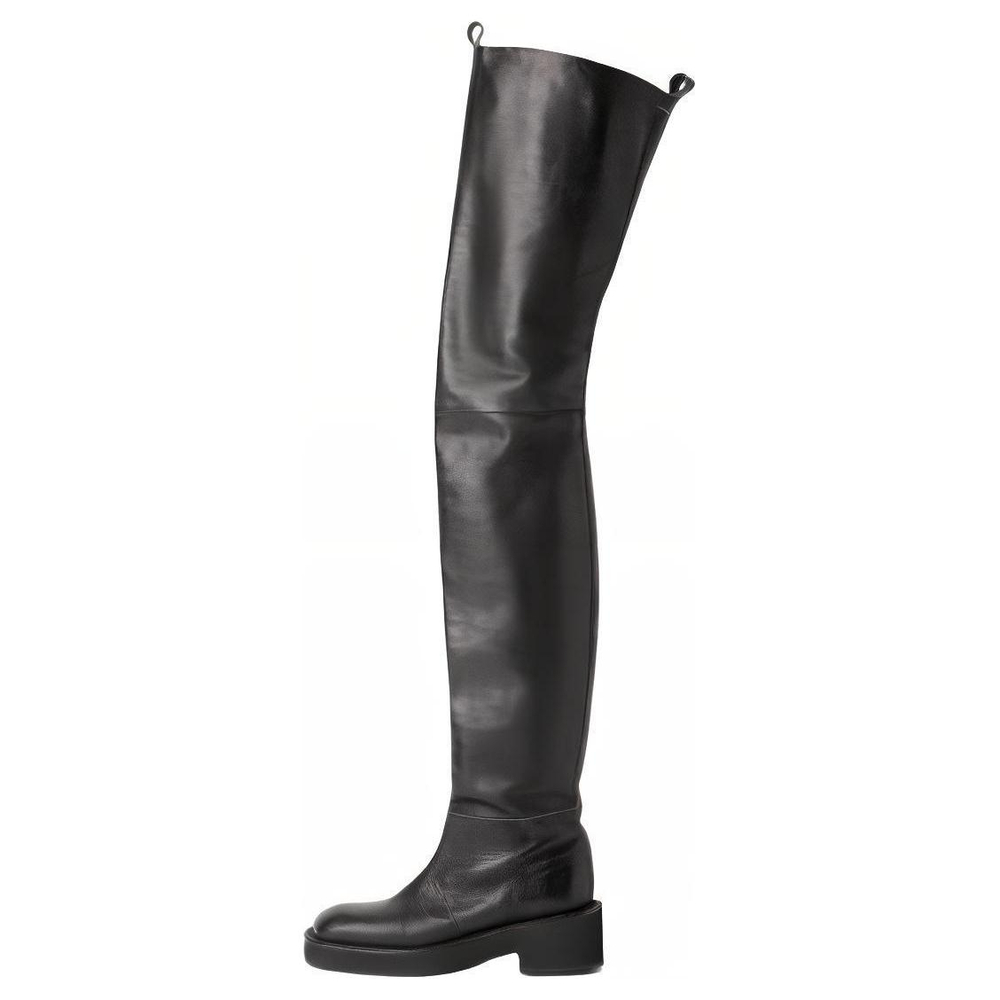 MM6 Maison Margiela Over the knee Boots Women"s Black