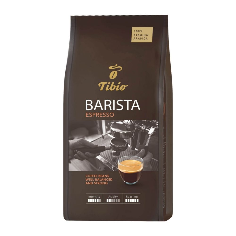 Кофе в зернах Tibio Barista Espresso 1 кг x 2 шт