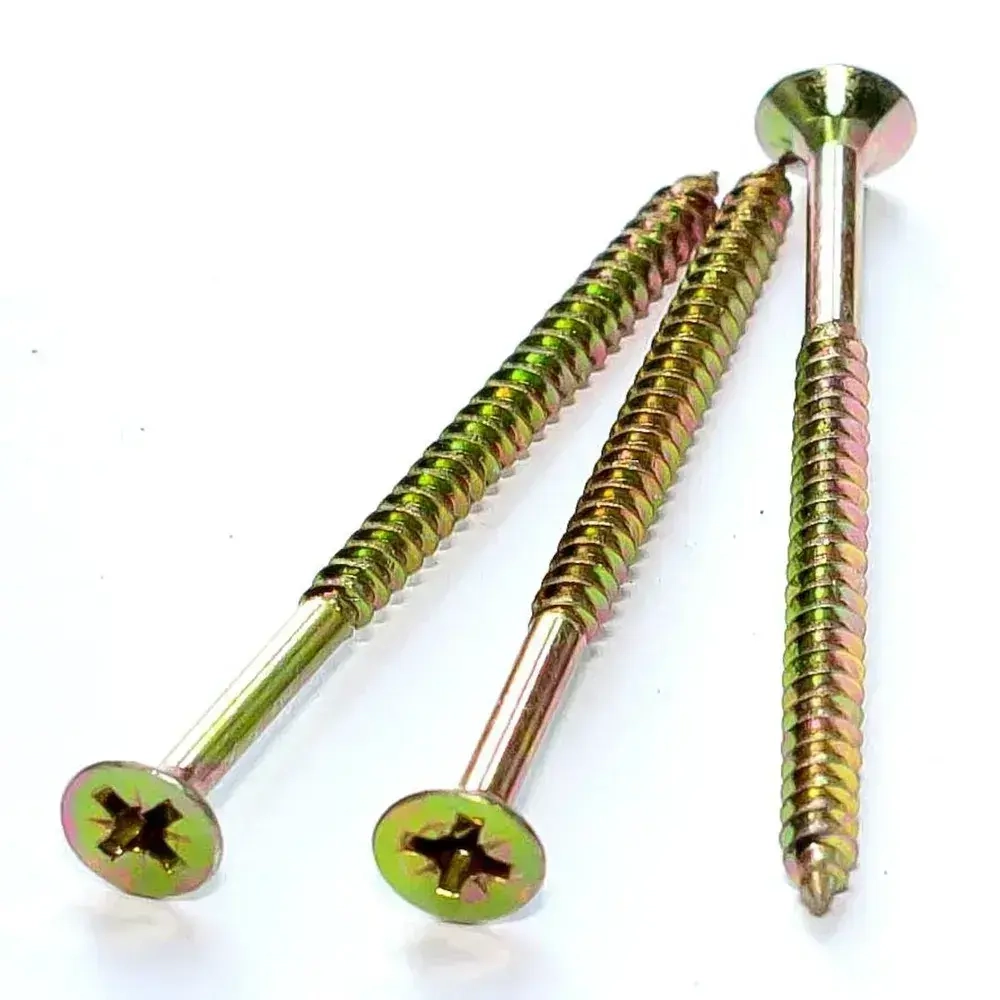 Саморез универсальный желтый 6,0 х 90 мм, 5 кг, 525 шт