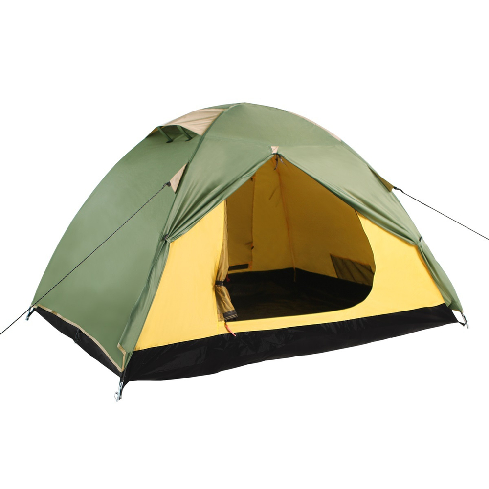 Палатка двухместная с увеличенным тамбуром BTrace Scout 2+ (290х220х120 см)