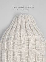 Шапка и снуд для девочек на осень