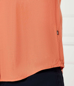 Льняная рубашка H-LIAM-BD-E-C1-243 BOSS BLACK - оранжевый(50522592)