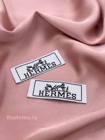 Бирка Эрме. белая 55 мм